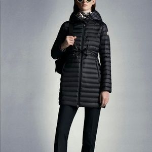 Authentic Moncler Barbel Hooded Down Parka size 5.